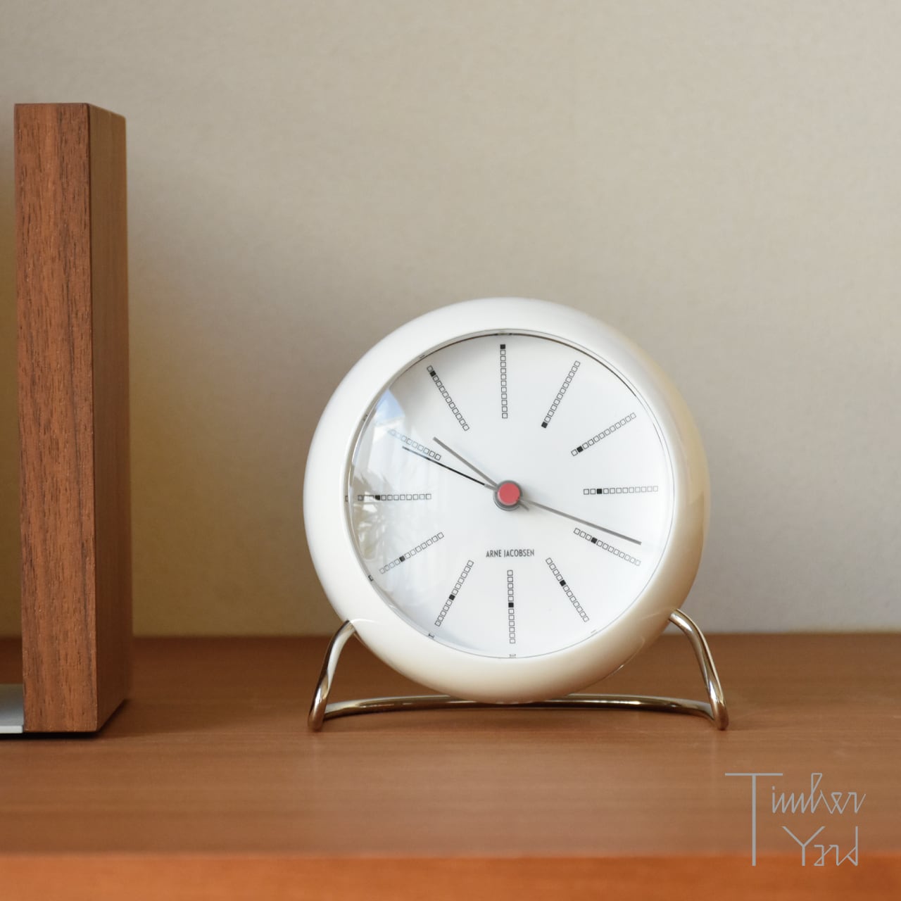 Table Clock｜Bankers［white］ [4]