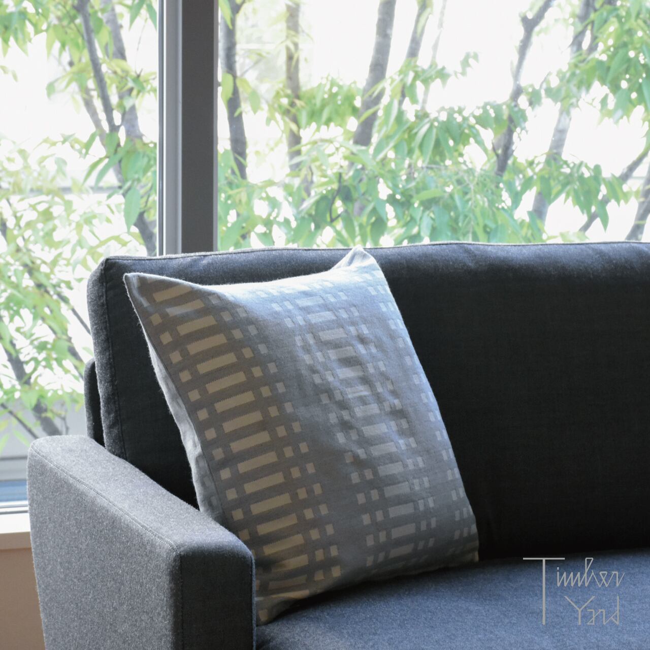 Cushion Cover 45｜Nereus［Light Grey］ [3]