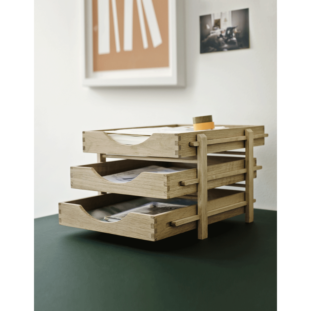 Dania Letter Tray｜Oak [3]