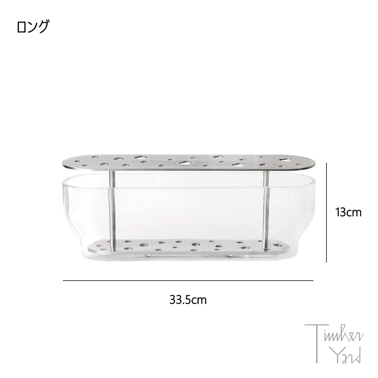 IKEBANA VASE LONG｜stainless steel [3]