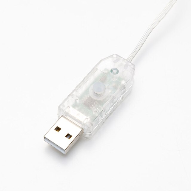 LEDガーランド(ゴールドスター 8球 USB n3BF) [4]