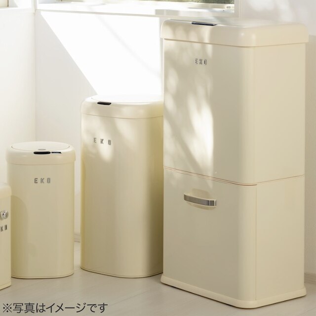 ヴィンテージセンサー式開閉ゴミ箱 (32L+18L 9336 VN) [5]