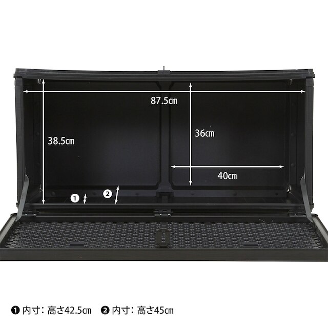 屋外・屋内兼用　大容量収納BOX（190L） [3]