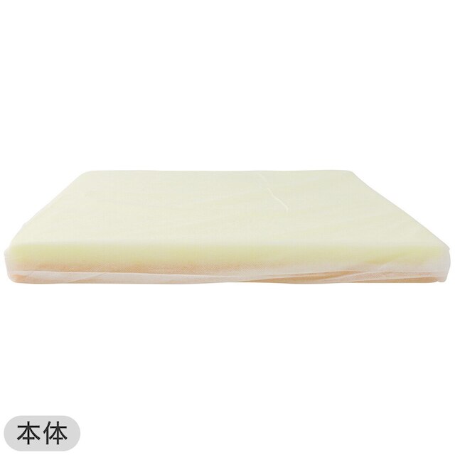 【2点セット】低反発二層シートクッション+専用カバー(NW SL2203 BE) [5]