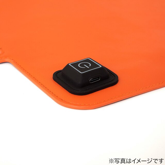 持ち運べる一人用ホットマット(マスタード) [4]