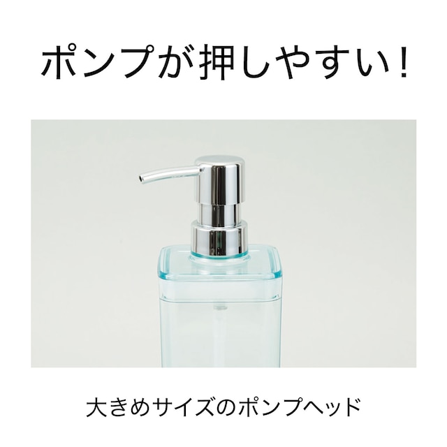 詰め替えやすいスリムディスペンサー(Nアーバン 550mL ホワイト) [4]