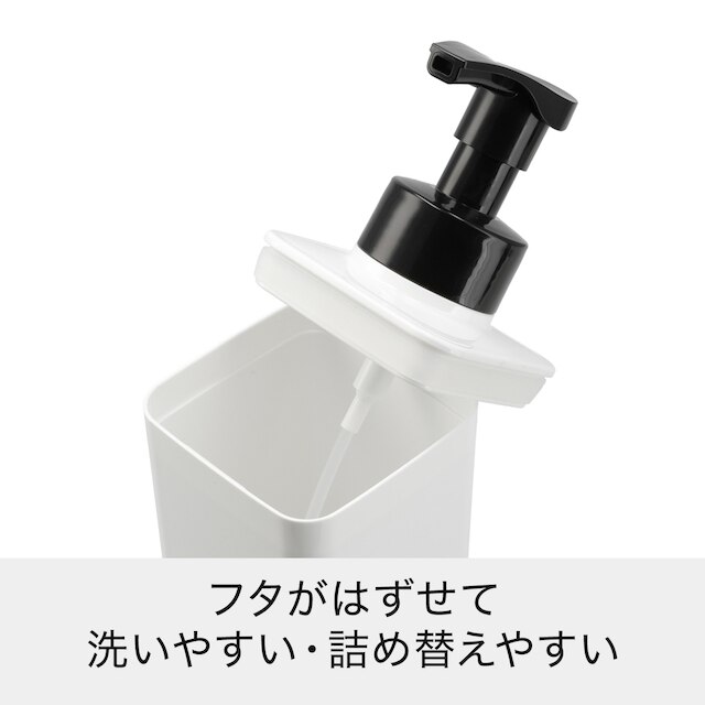 泡ディスペンサー(Nアーバン 550ml ホワイト) [3]