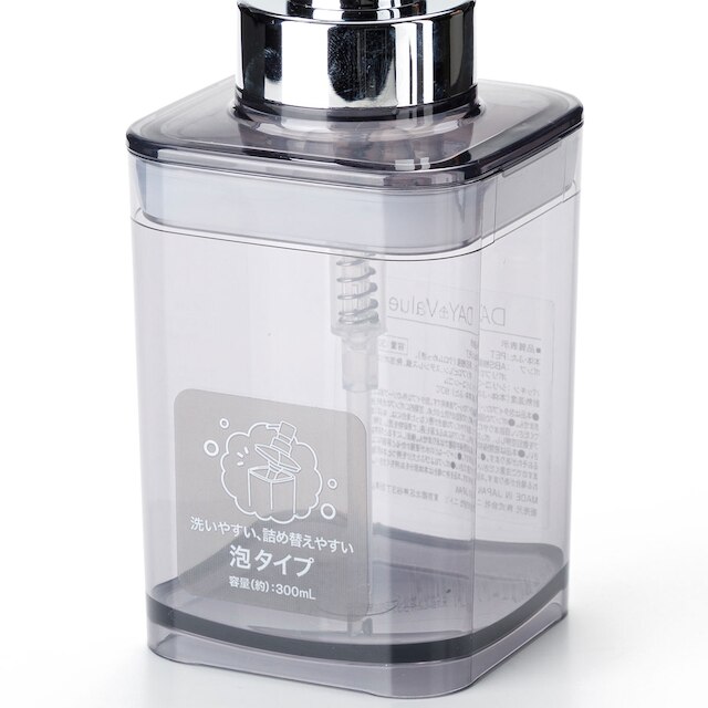 【デコホーム商品】詰め替えやすいディスペンサー 泡タイプ(300mL PUGY) [5]