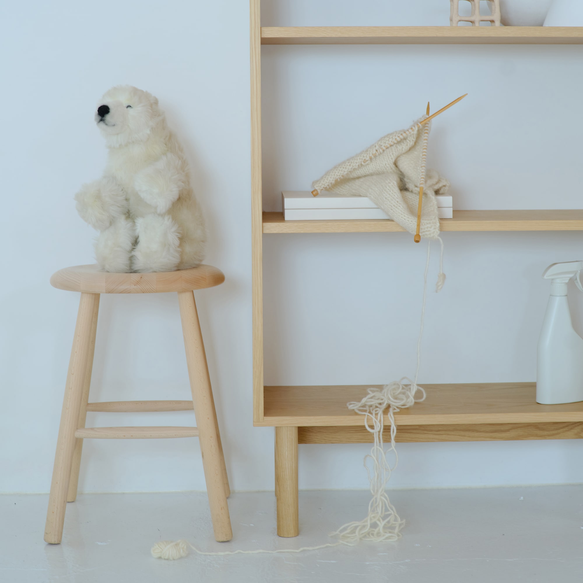 [IDEE]STILT SHELF TALL White [4]