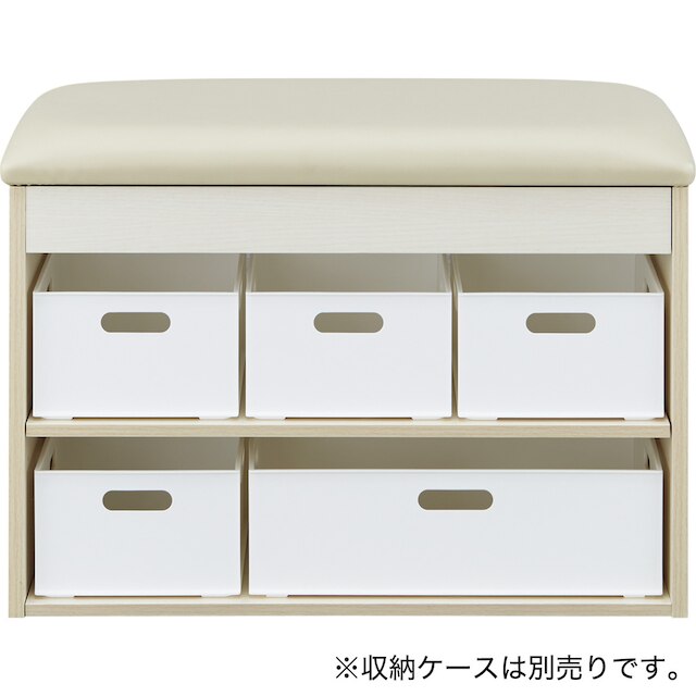 収納BOXベンチ(BS401 64WW) [3]