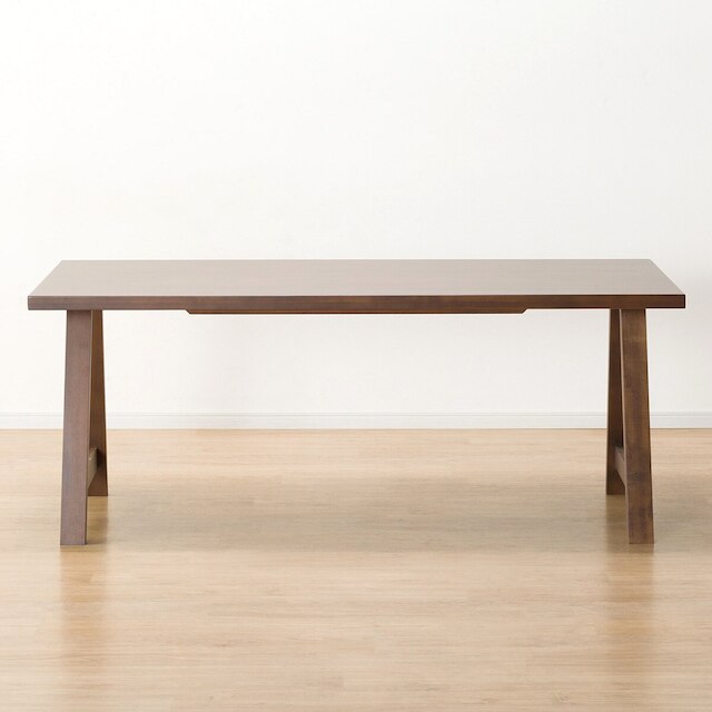 ダイニングテーブル7点セット(Nコレクション T-06A 180 MBR/C-07 MBR/AQ-BR) [4]