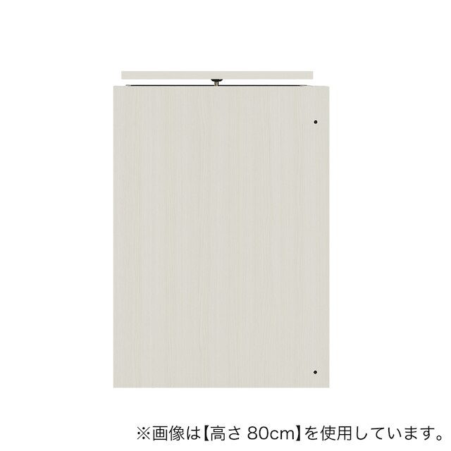 [高さ1cm単位で選べる] 見せない家電収納専用上置き (幅77.5×高さ63cm WW) [3]