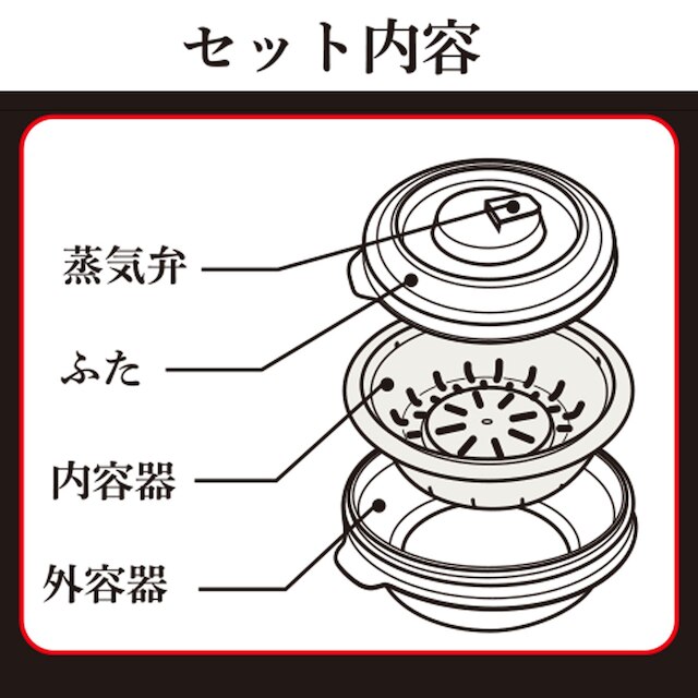 【デコホーム商品】冷凍ごはん容器 一膳 [4]