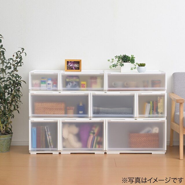 組合せ可能な収納ケース(幅52cm×高さ24cm NS5224) [5]