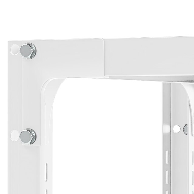 スチール書架 RKU専用 連結セット(4段 RKU 1350-340 WH) [4]