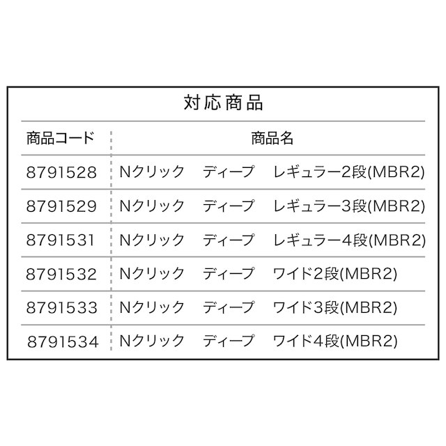 Nクリック ディープ用追加棚板 ワイド(ミドルブラウン2) [3]