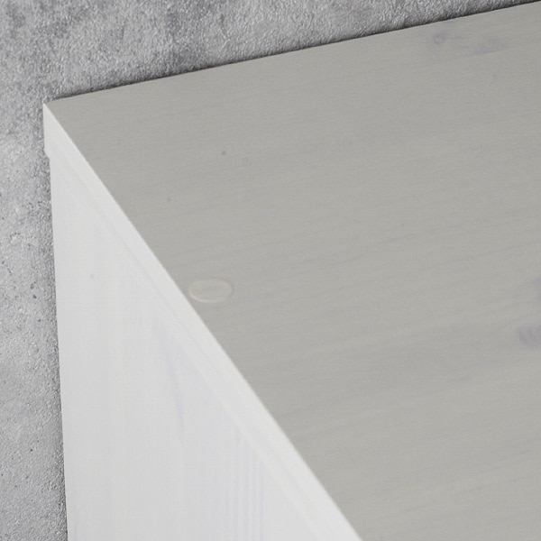 リビングユニット収納シリーズ フラップ扉キャビネット (6枚フラップ WH) [4]