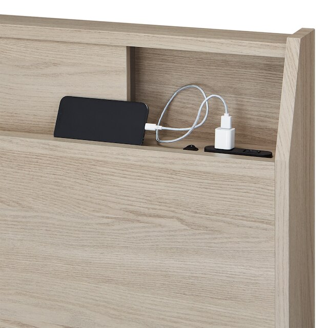 クイーンベッドフレーム(アザン3 浅型/GY) [5]