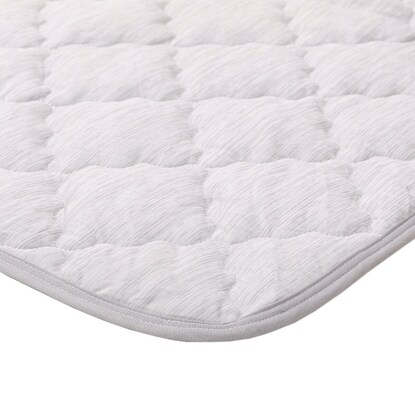 【ずれにくい敷きパッド】 専用敷きパッド ダブル (冷感/グレー) [3]