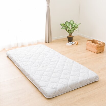 【最短翌日出荷】5層ボリューム敷布団　シングル（グレー） [2]