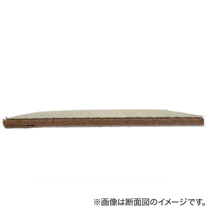 【国産】い草×PP置き畳 ネイラル 70×70cm(厚さ1.5cm) [4]