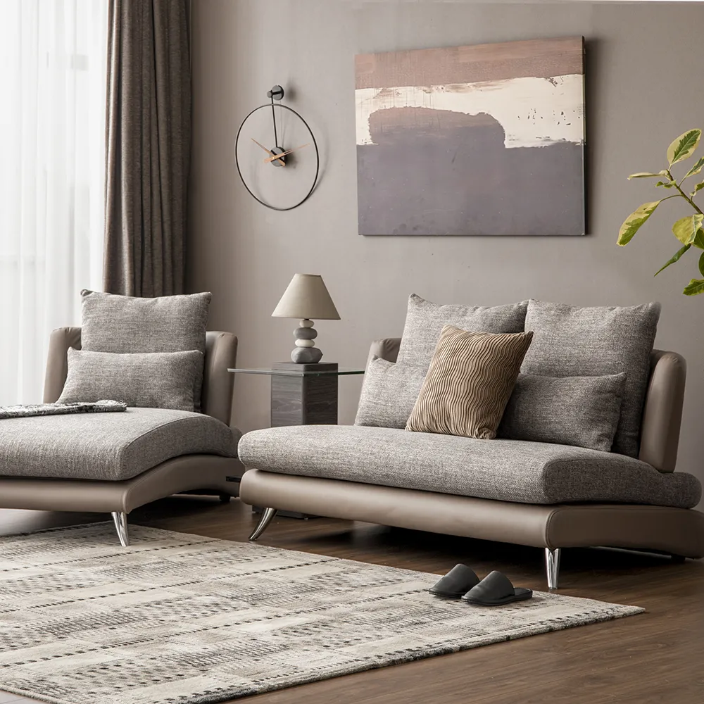 ソファセット K-012 Bella curva 3P+カウチセット ペット耐久生地 レギュラーサイズ [5]