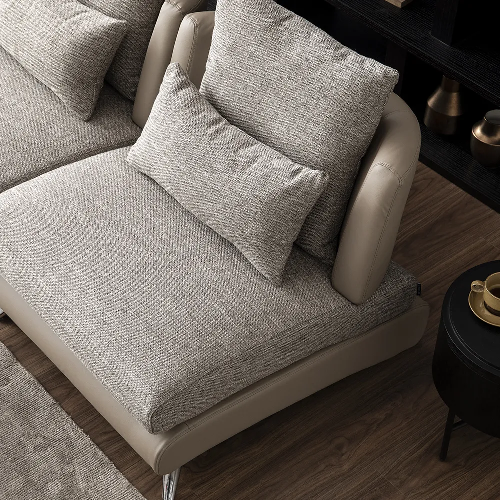 1人掛けソファ K-012 Bella curva 1P単品 ペット耐久生地 [3]