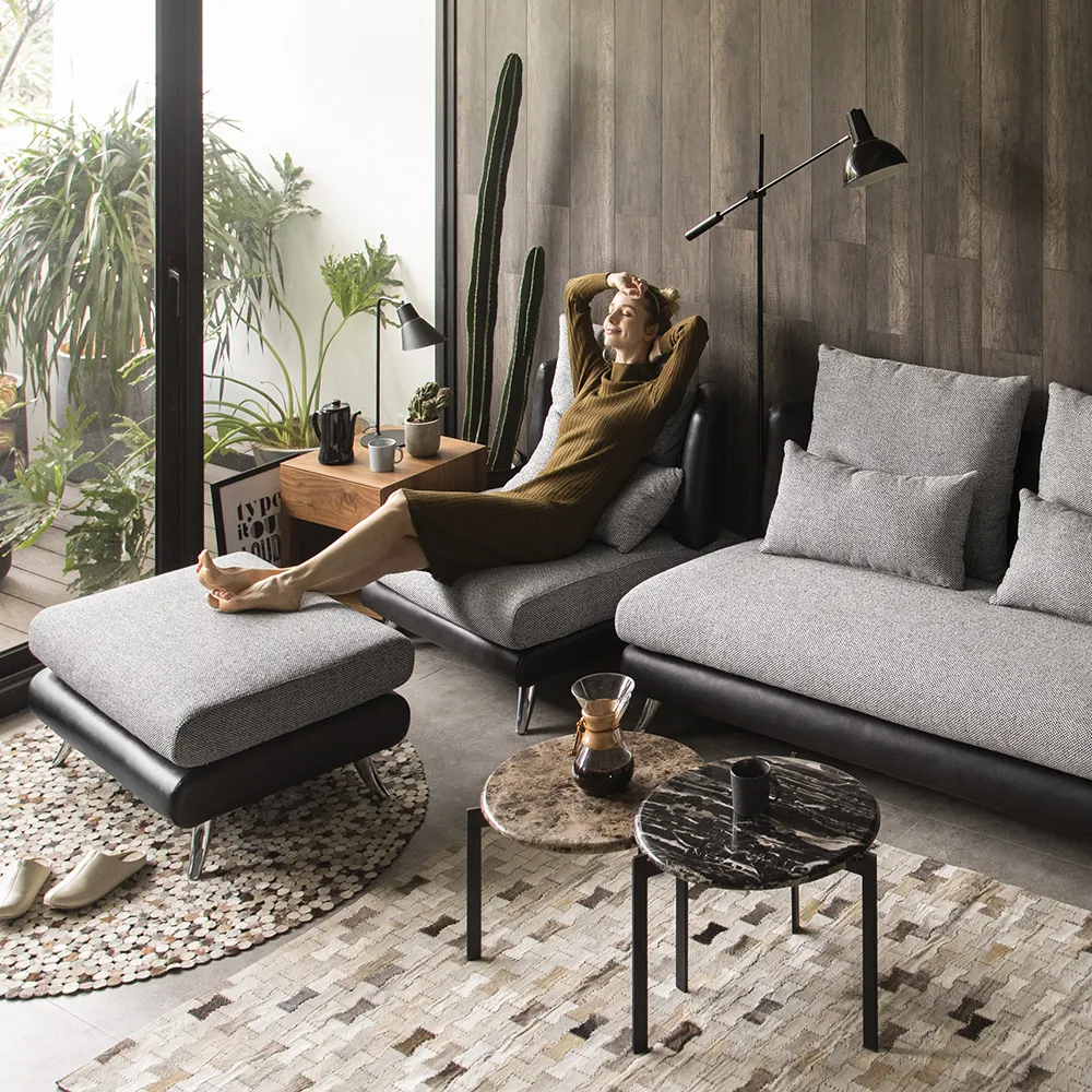 1人掛けソファ K-012 Bella curva 1P単品 ペット耐久生地 [4]