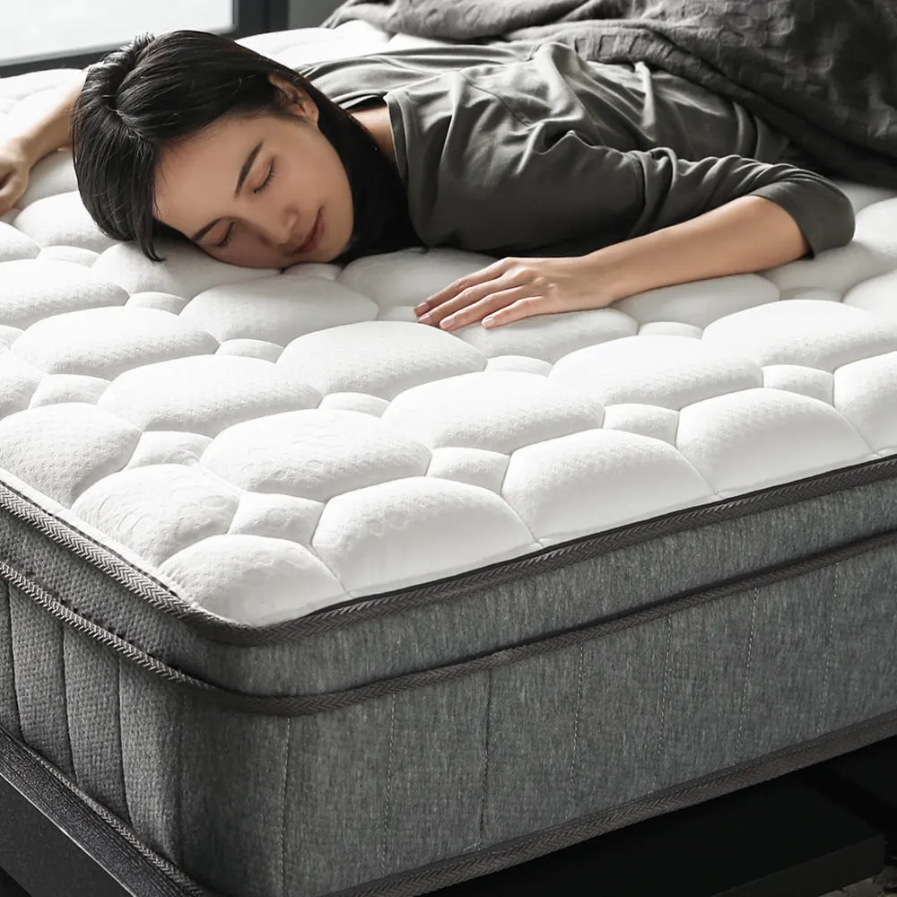 シングル／セミダブル／ダブル／クイーン／キング XLM-002 ポケットコイルマットレス [4]