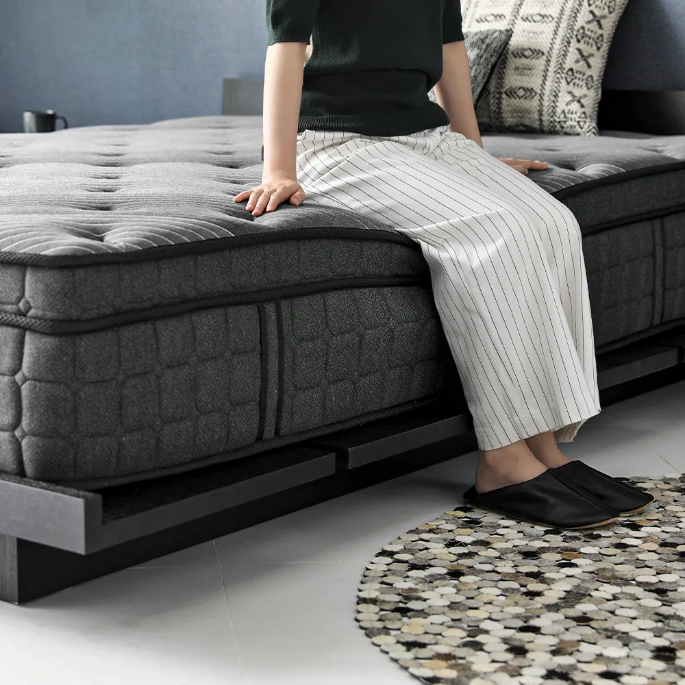 ダブル YJ-09 3ゾーン ポケットコイルマットレス [4]