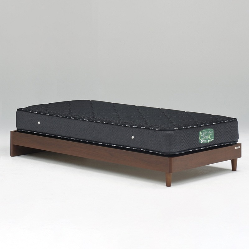 【シングル (引出なし)】 Granz グランツ WOLTE(ウォルテ) 引出しなし ヘッドレス シングルサイズ フレームのみ [2]