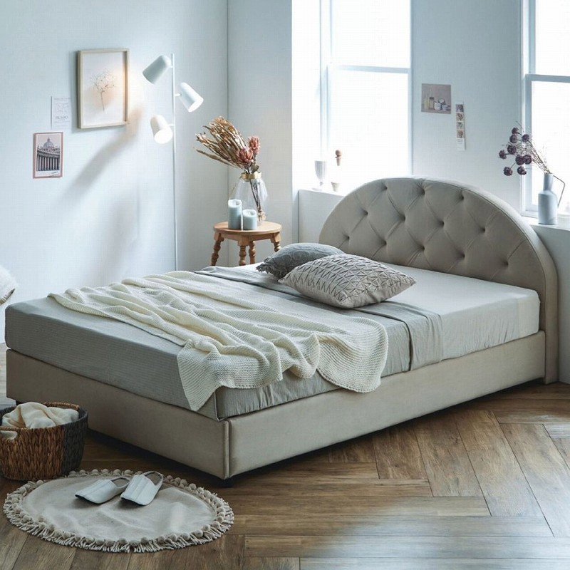 ファブリックベッド 【Roderich】ローデリヒ シングル [2]