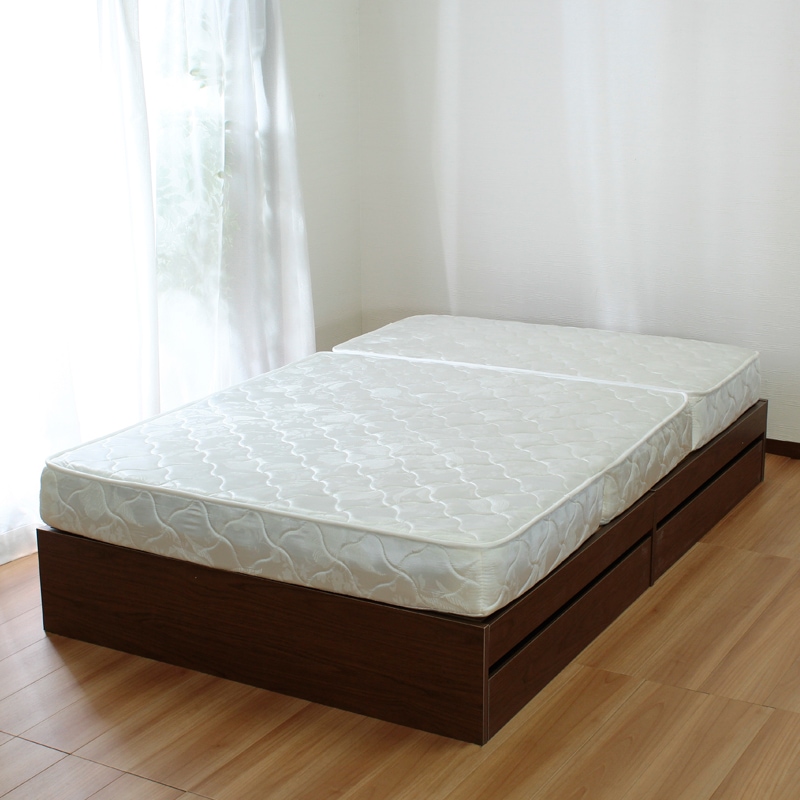 折りたたみ三つ折りポケットコイルマットレス/スタンダード [2]