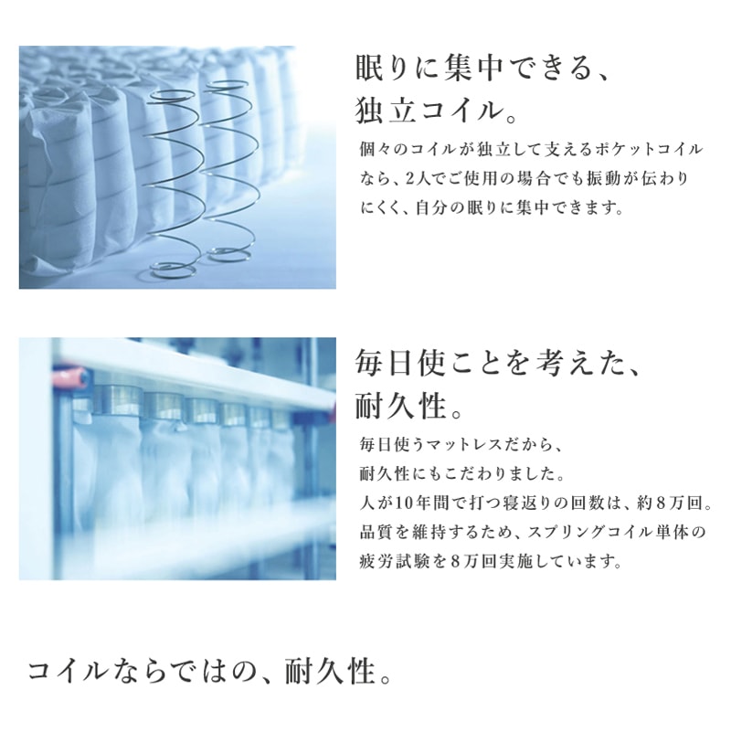 【Q2サイズ】ポケットコイルマットレス SERTA/サータ【Serta Soft Suite 6.8】ソフトスイート6.8 [4]
