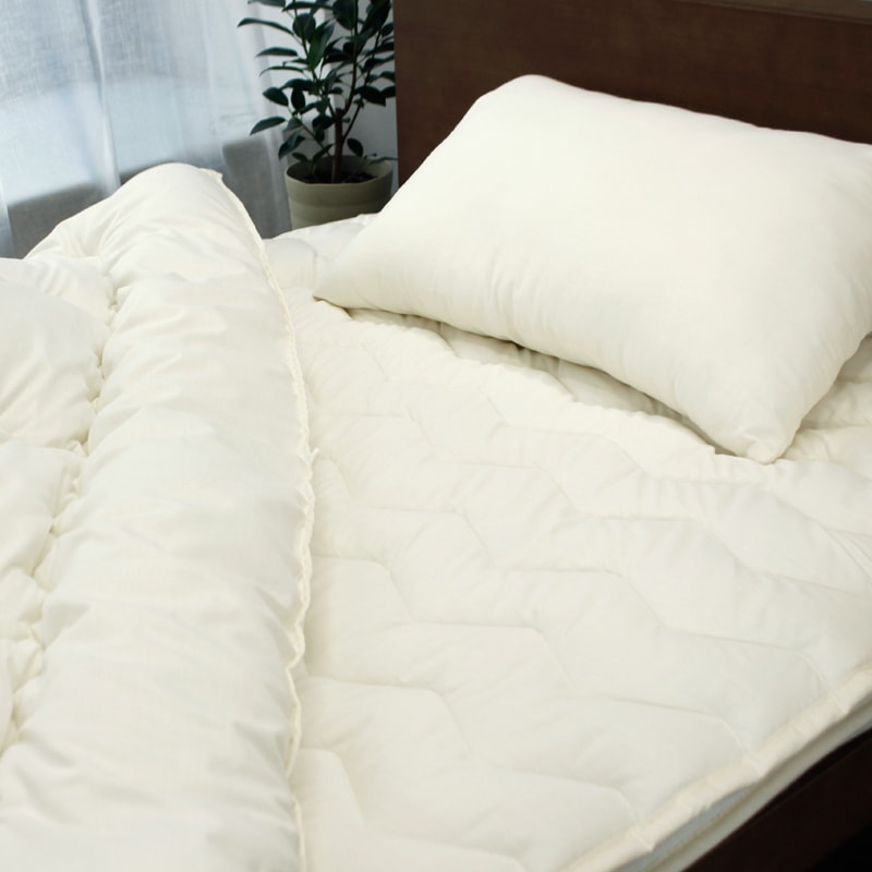 【シングル】防炎寝具 ベッドパッド 【ZepheR Ⅴ】ゼファー・ファイブ [3]