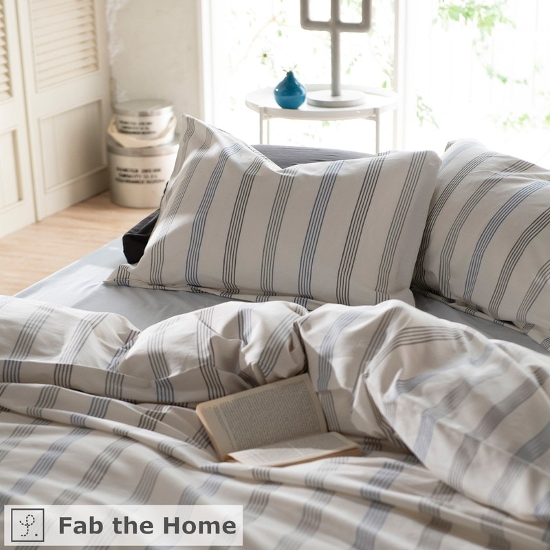 Fab the Home ファブザホーム 掛け布団カバー/ウィッシュストライプ【Wish stripe】 [5]