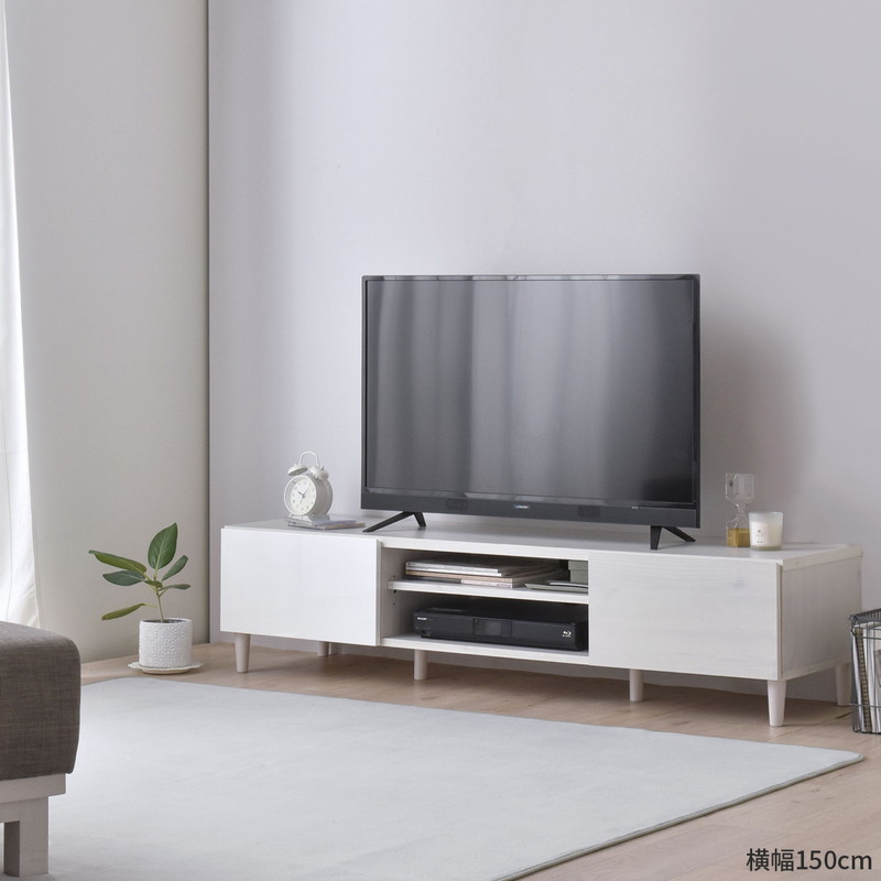 テレビ台 テレビボード 木目柄×鏡面仕上げ 3サイズ/ヘルム【HELM】 [3]