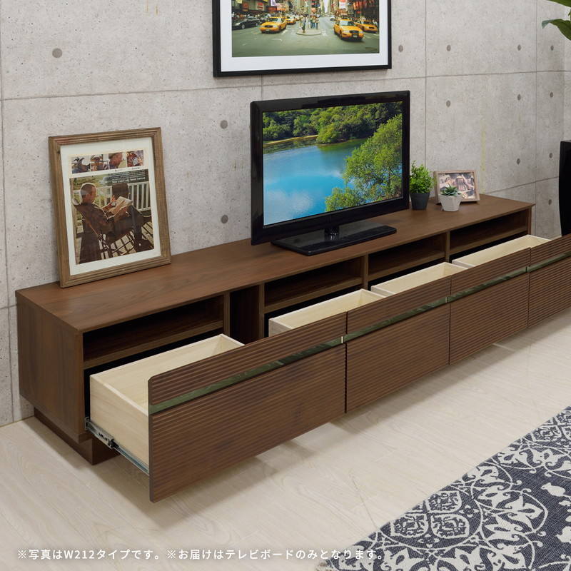 天然木使用 日本製 テレビ台 テレビボード / フルモス【FRUMOS】 [2]