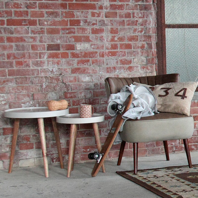 天然木脚　トレーテーブル S/L [3]