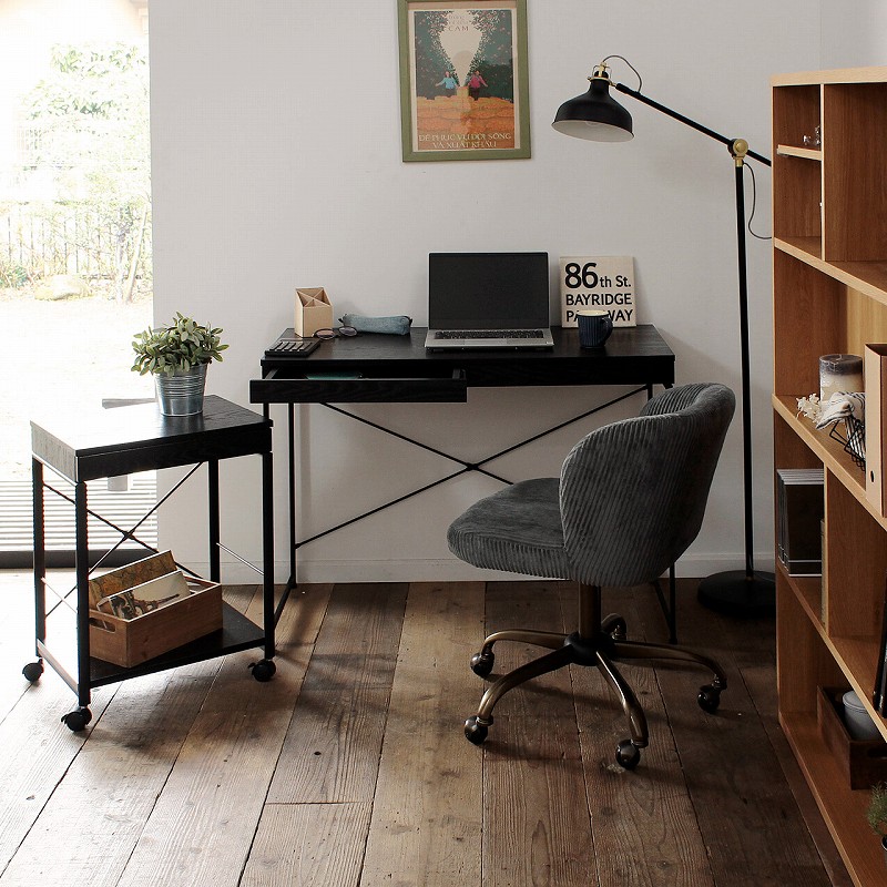 デスク 引出し付 100×45×73cm [4]