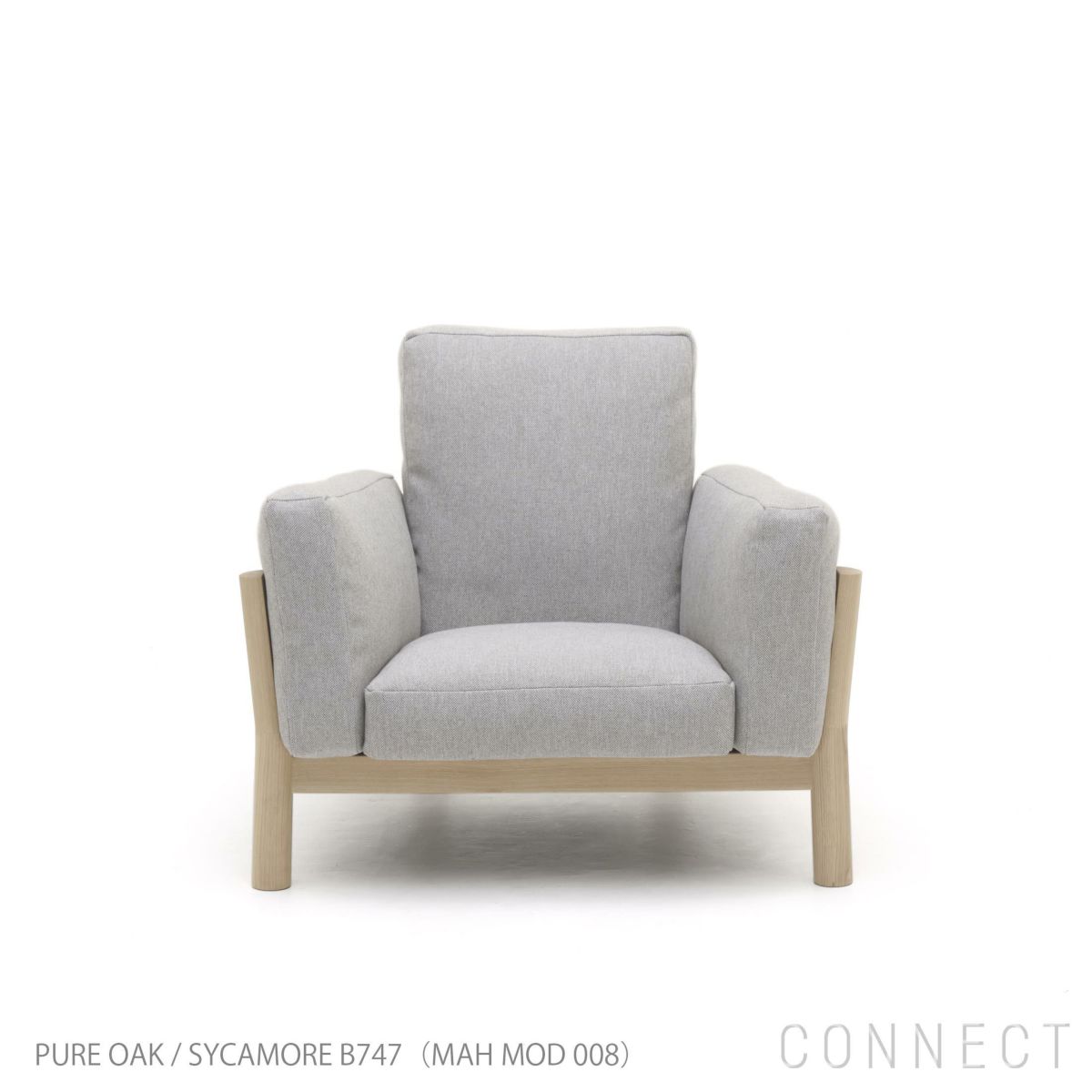 Karimoku New Standard（カリモク ニュースタンダード） / CASTOR SOFA （キャストールソファ）/ 1-SEATER / PURE OAK （1シーター / ピュアオーク） / Mode [2]