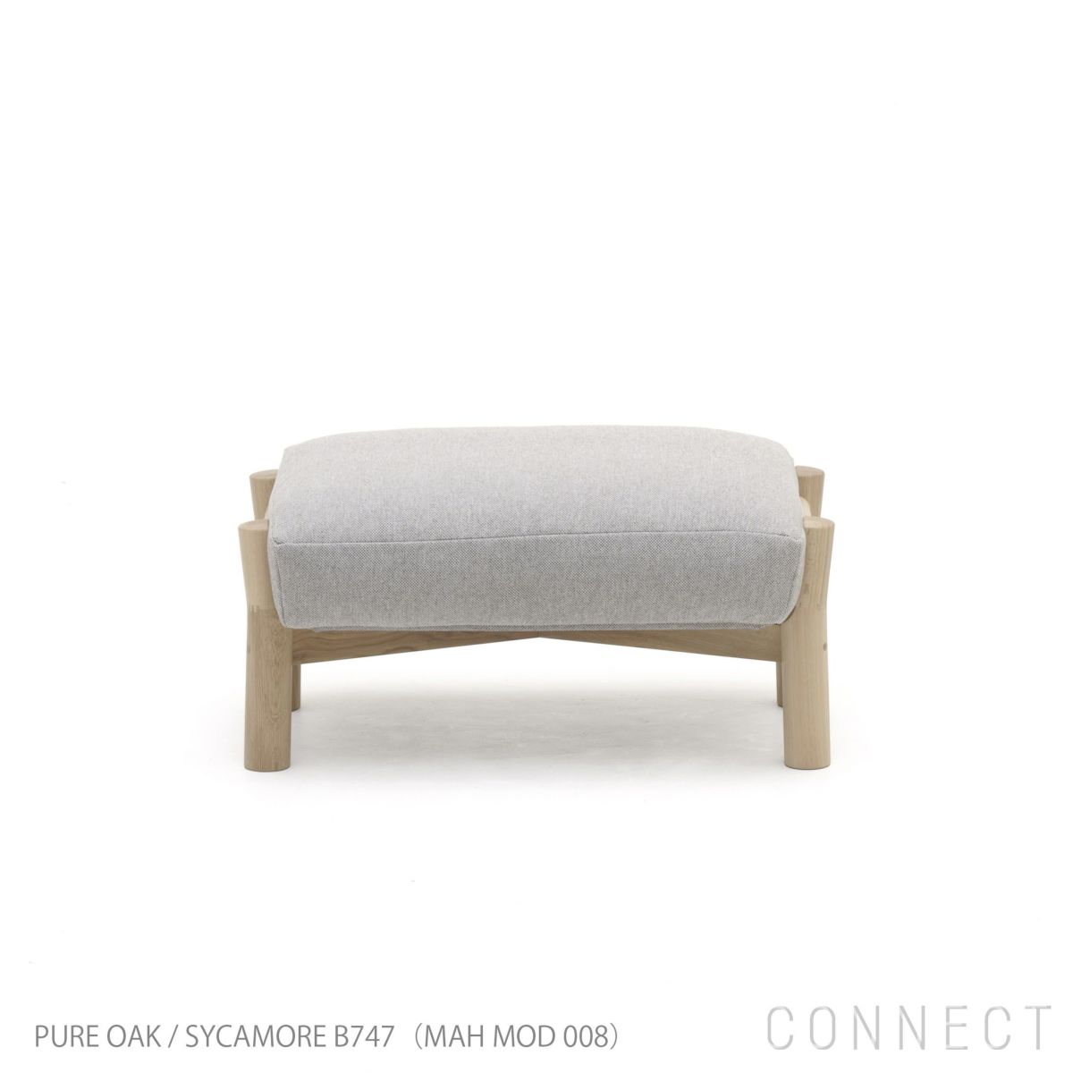 Karimoku New Standard（カリモク ニュースタンダード） / CASTOR SOFA （キャストールソファ）/ OTTOMAN / PURE OAK （オットマン / ピュアオーク） / Mode [2]