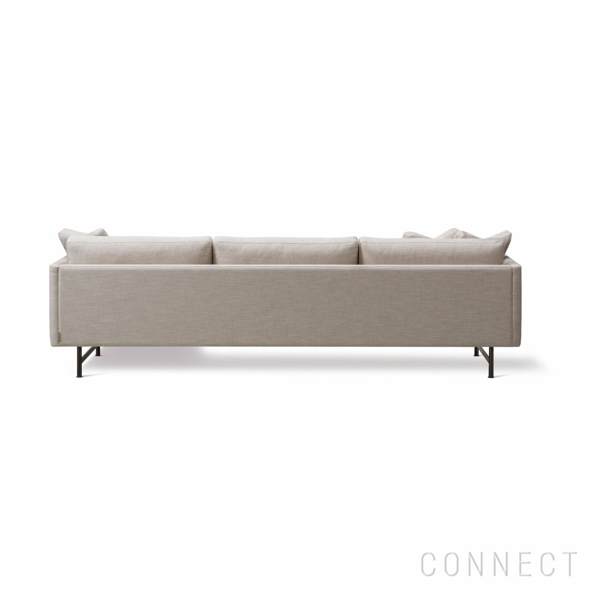 【ソファキャンペーン対象】FREDERICIA（フレデリシア） / Calmo Chaise Sofa（カルモシェーズソファ） / Model 5625 / 3シーター / メタルブラックベース / Sunniva 717（スニバ） [5]