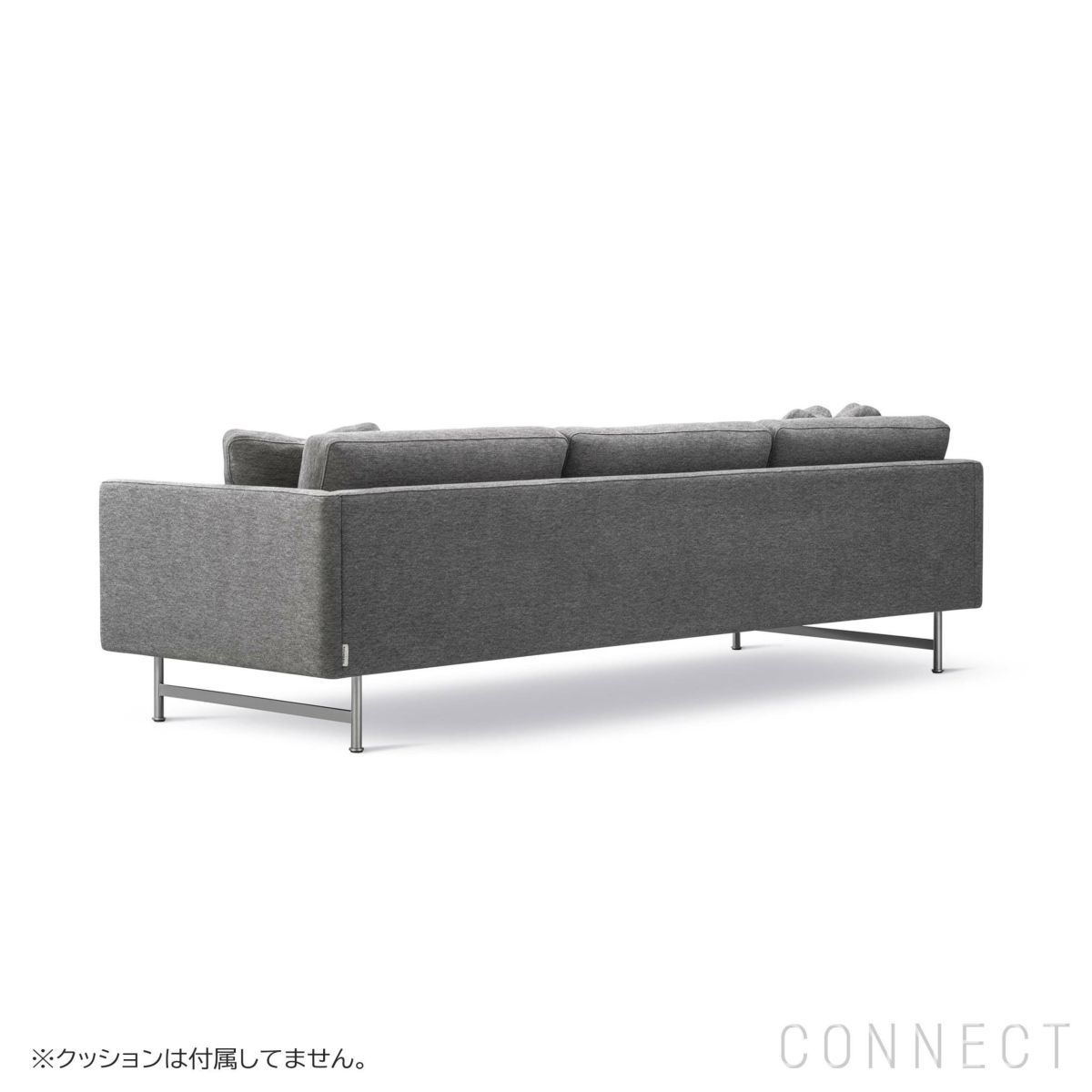 【ソファキャンペーン対象】FREDERICIA（フレデリシア） / Calmo Sofa（カルモソファ） / Model 5623 / 3シーター 80サイズ / マットクロームベース / Clay 13（クレイ） [3]