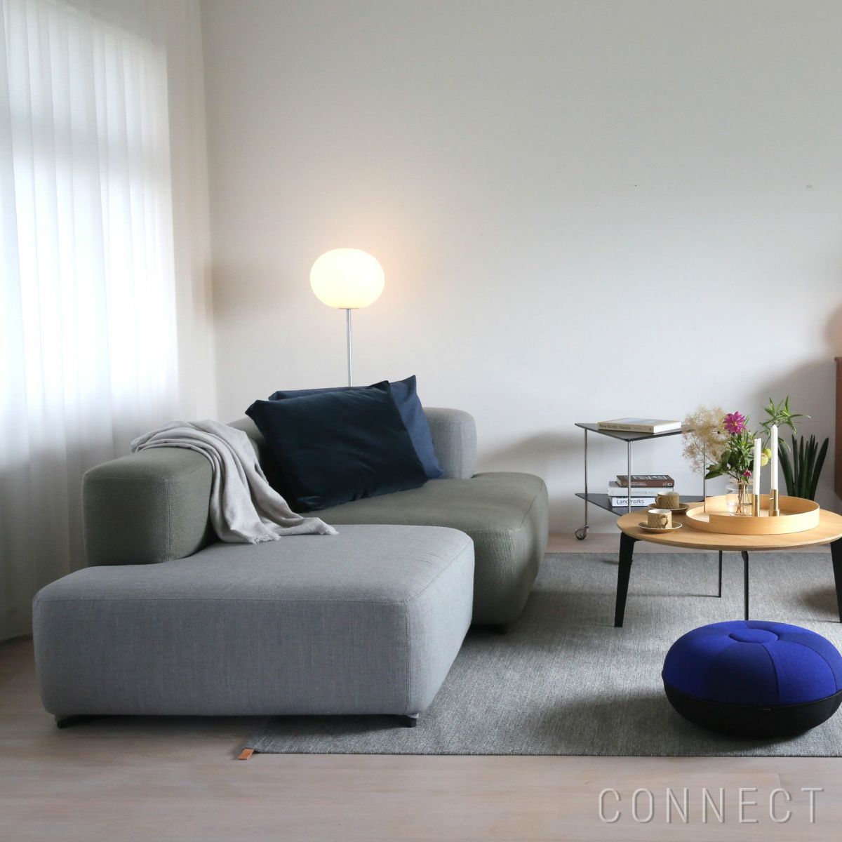 【ソファキャンペーン対象】FRITZ HANSEN（フリッツ・ハンセン） / ALPHABET SOFA（アルファベットソファ） / PL210-3 PL210-4 / DIABLO FIORD / W2100【大草直子セレクション】《AJクッションプレゼント》 [4]