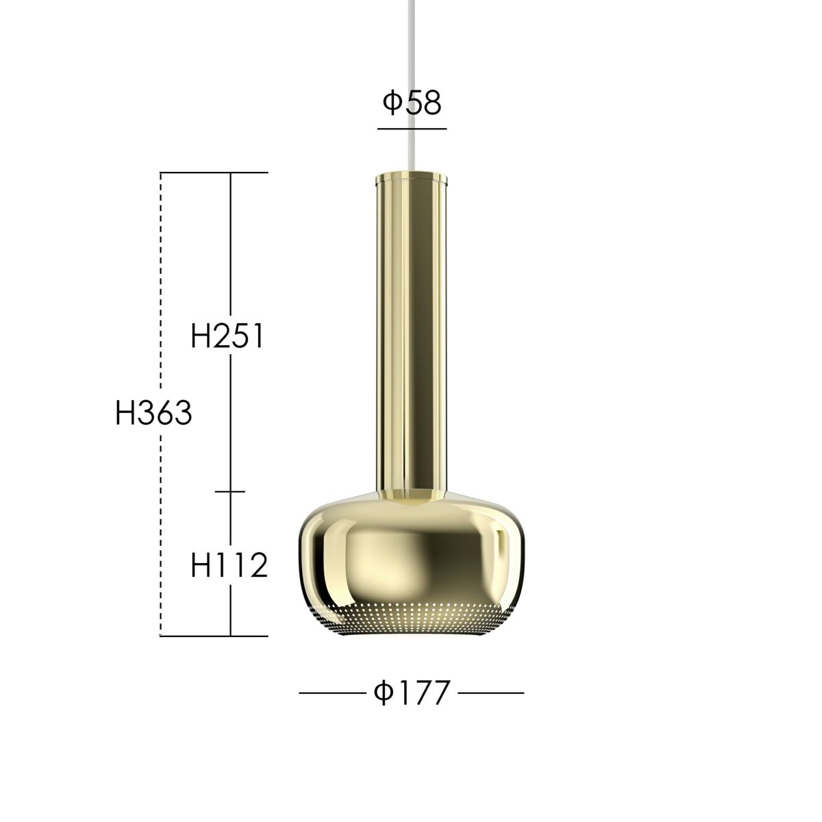 アウトレット】Louis Poulsen（ルイスポールセン） / VL 56 Pendant