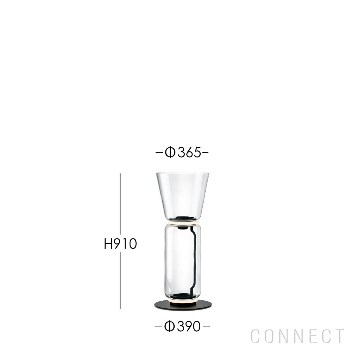 【ポイント10倍】FLOS（フロス） / NOCTAMBULE F1（ノクタンブルF1） HIGH CYLINDER & CONE SMALL BASE / フロアランプ [3]