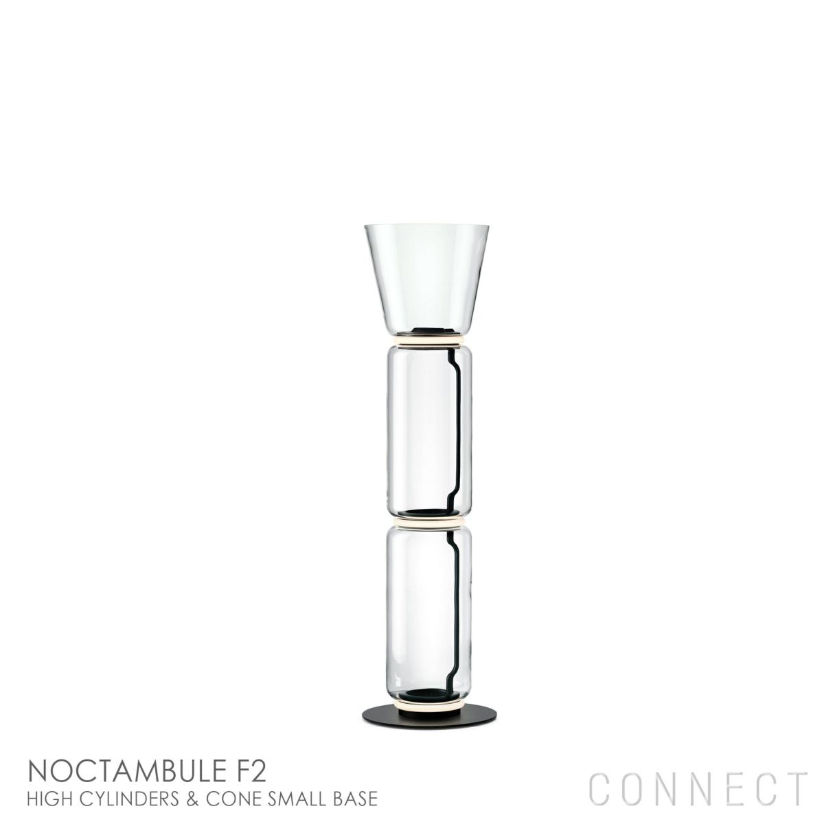 【ポイント10倍】FLOS（フロス） / NOCTAMBULE F2（ノクタンブルF2） HIGH CYLINDERS & CONE SMALL BASE / フロアランプ [2]