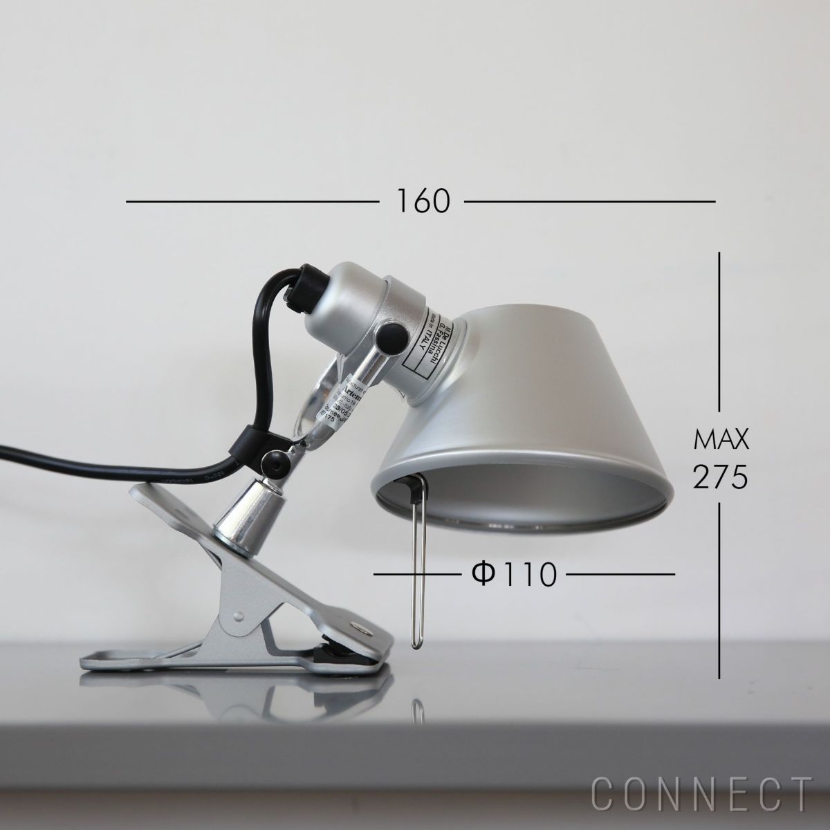 【スマート電球プレゼントキャンペーン】【ポイント10倍】Artemide（アルテミデ） / Tolomeo Micro Pinza（トロメオ マイクロ ピンザ） / スポットライト【マイクロサイズ】【電球タイプ】 [4]