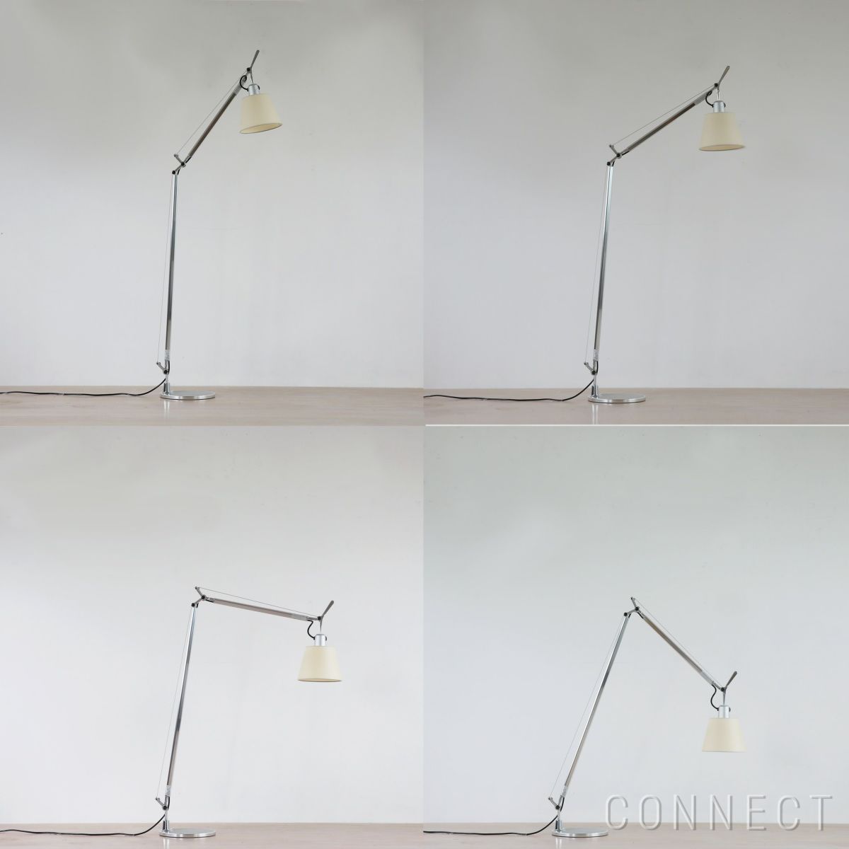 【ポイント10倍】Artemide（アルテミデ） / Tolomeo Basculante Reading Floor（トロメオ バスクランテ リーディング フロア） / フロアランプ【電球タイプ】 [5]